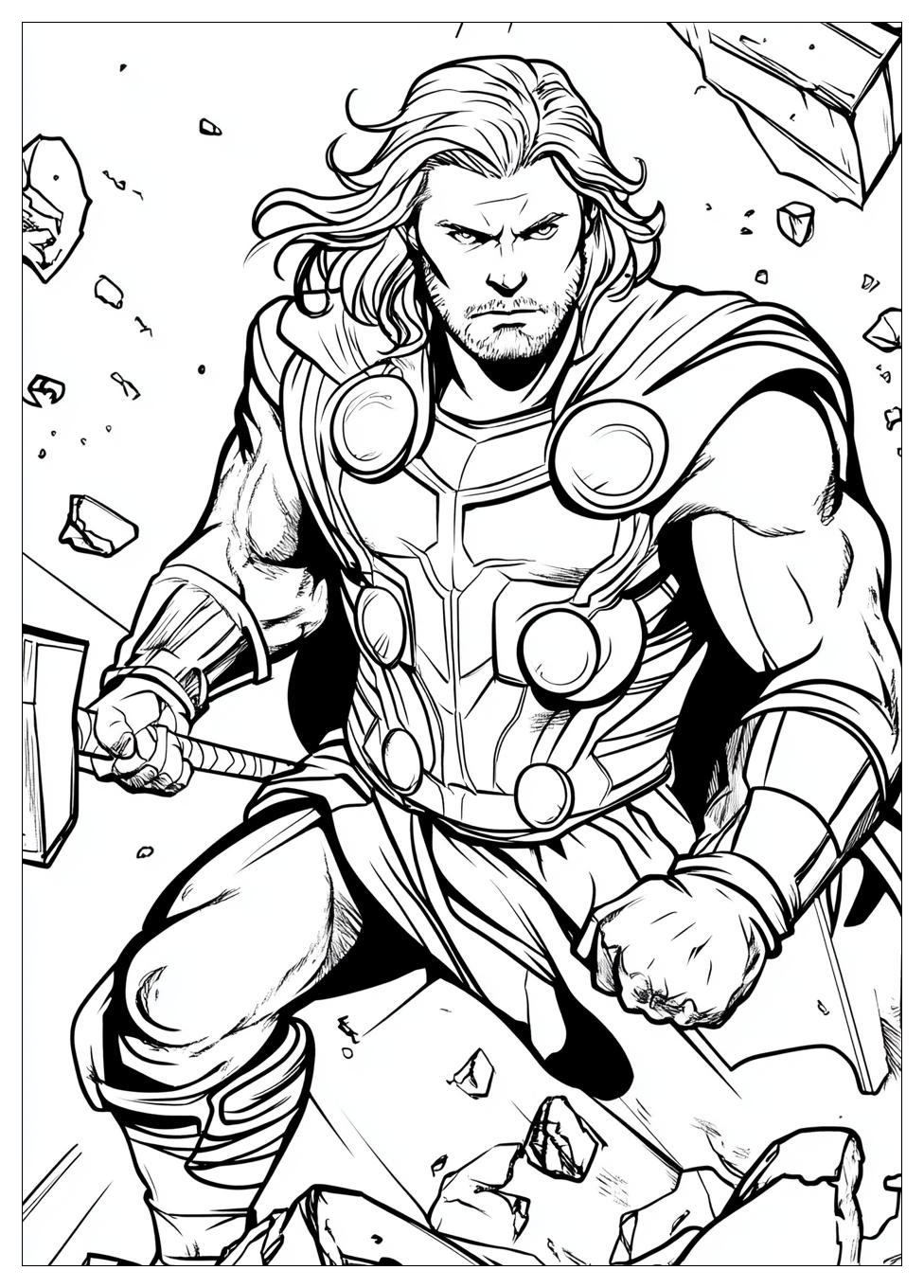 Thor Színező 19