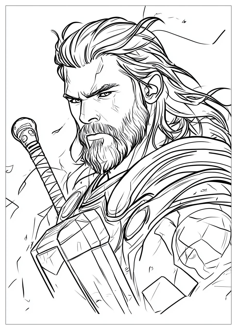 Thor Színező 2