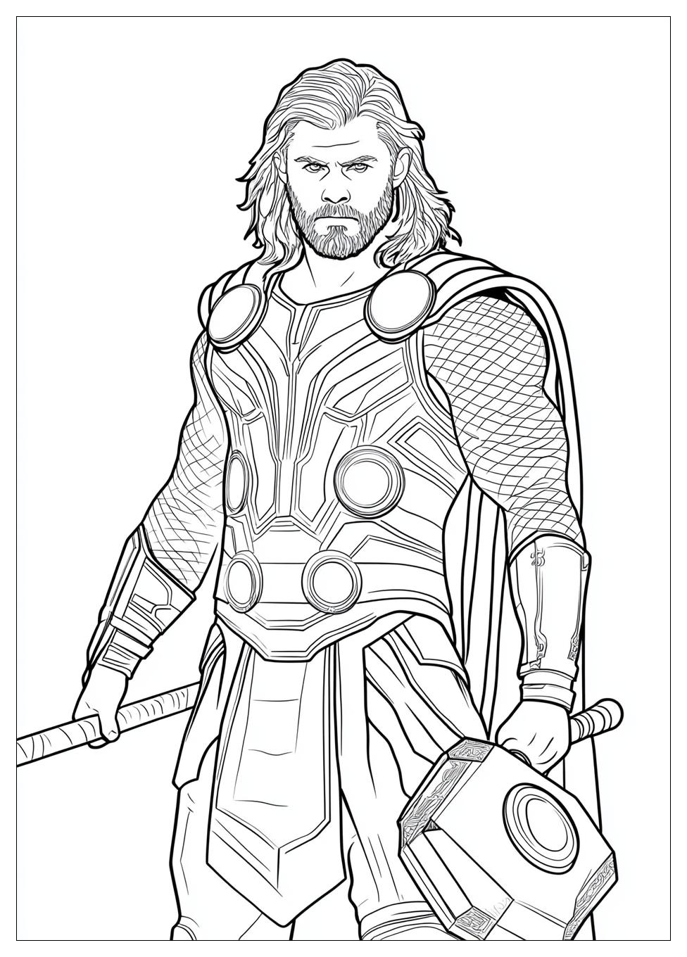 Thor Színező 20
