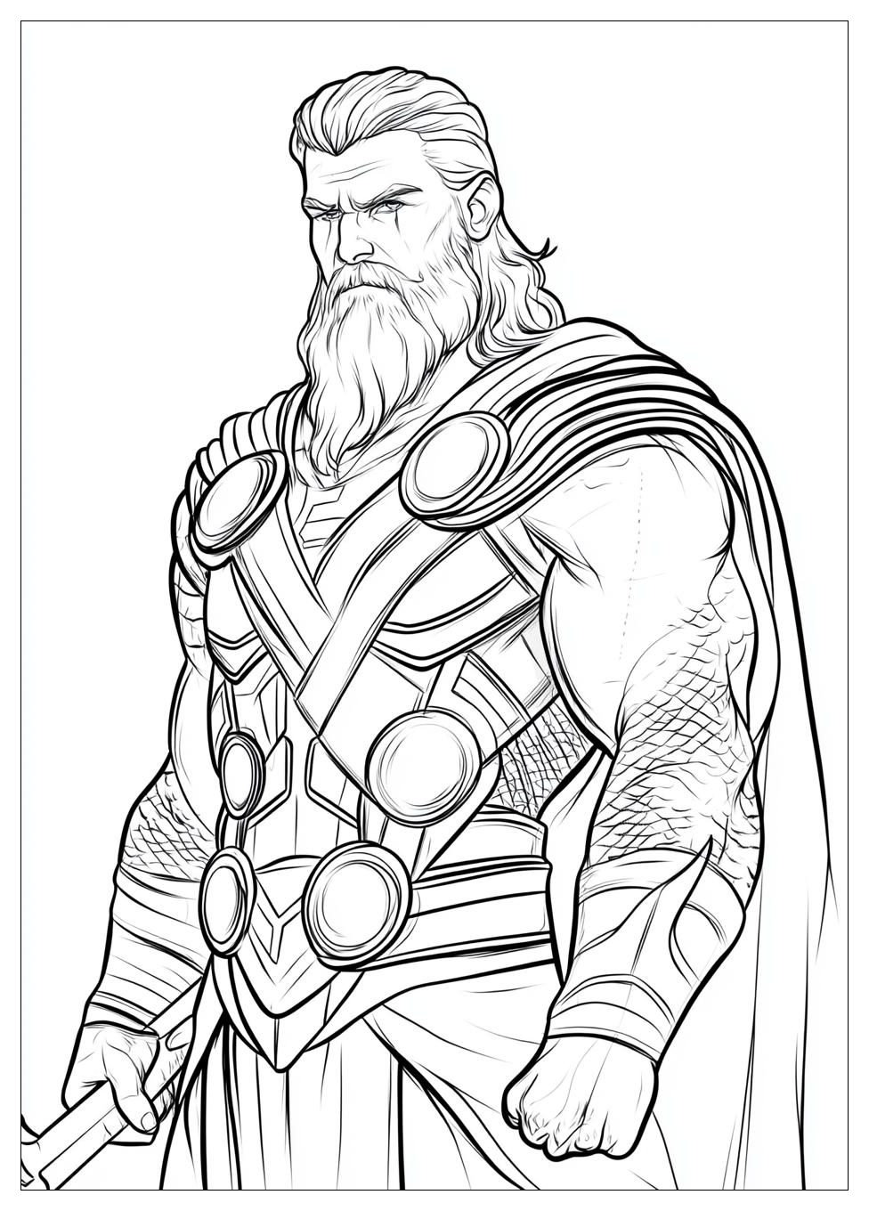 Thor Színező 23