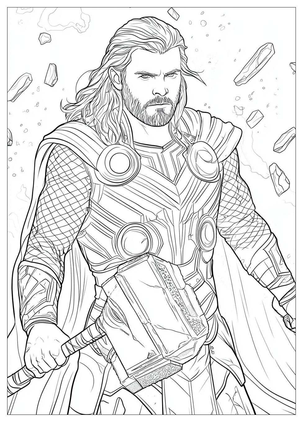 Thor Színező 5