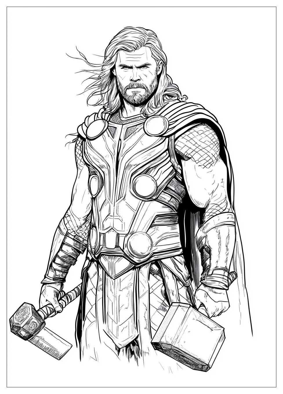 Thor Színező 6