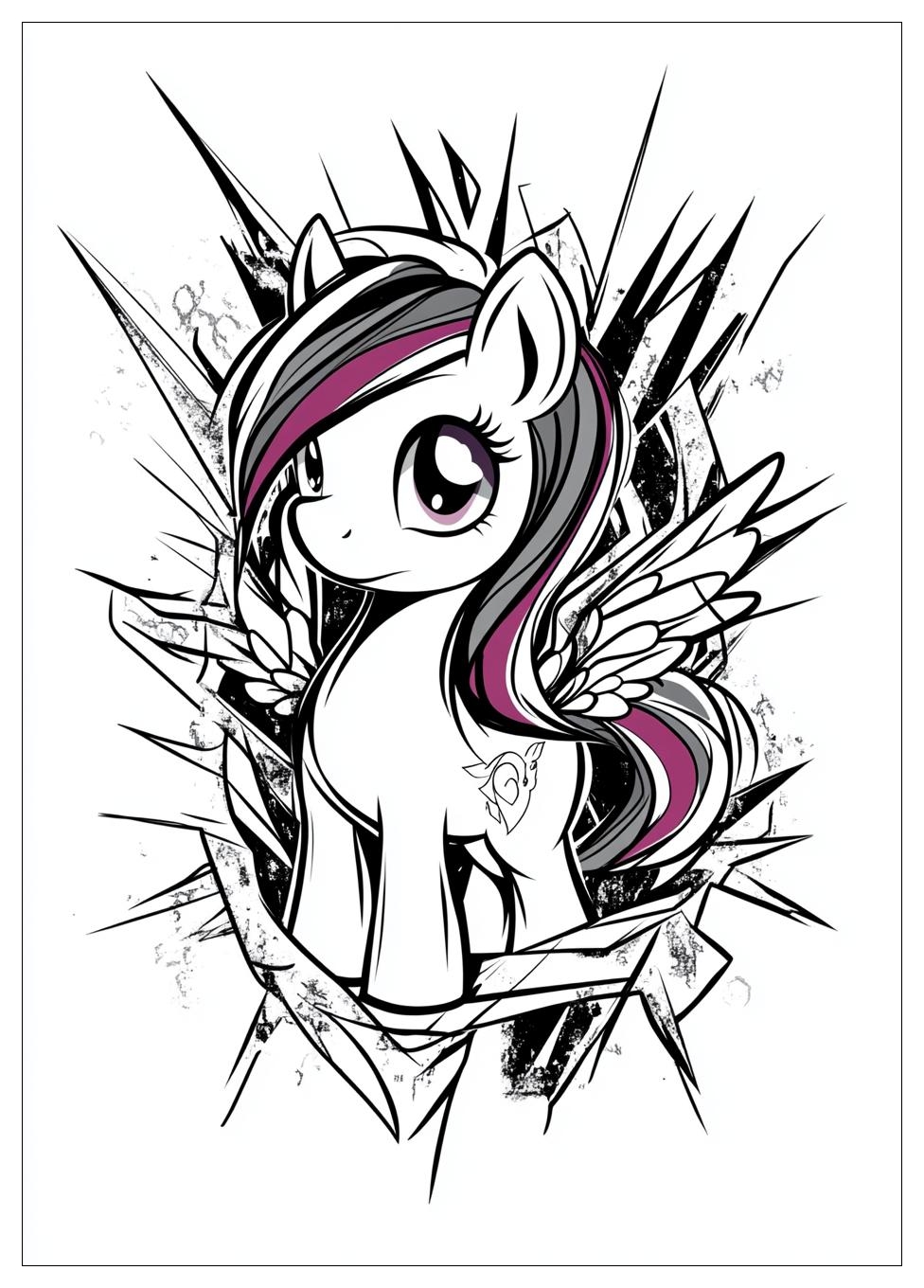 Twilight Sparkle Színező 1