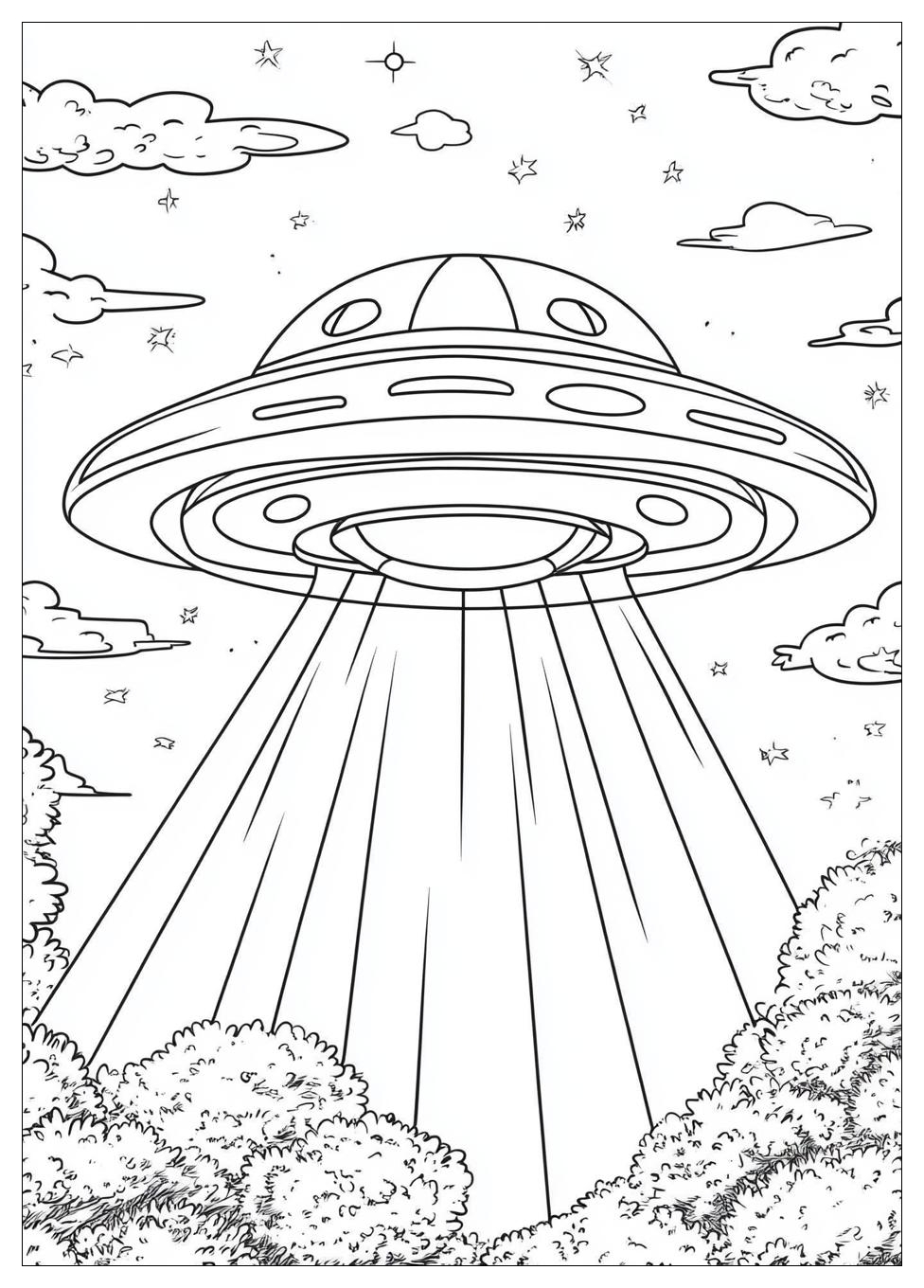 Ufo Színező 7