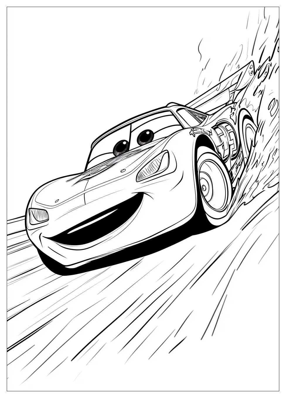 Villám Mcqueen Színező 18
