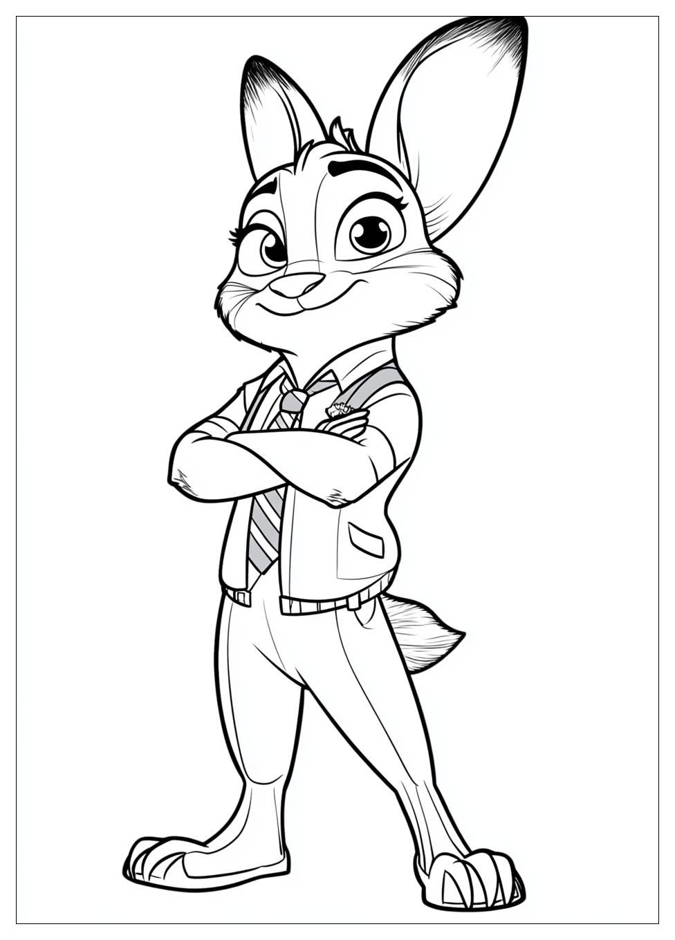 Zootopia Színező 10