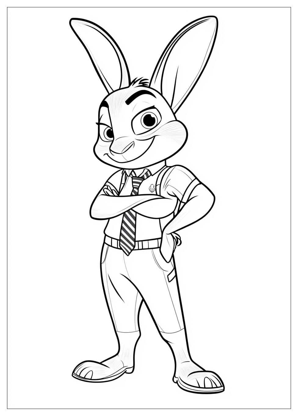 Zootopia Színező 11