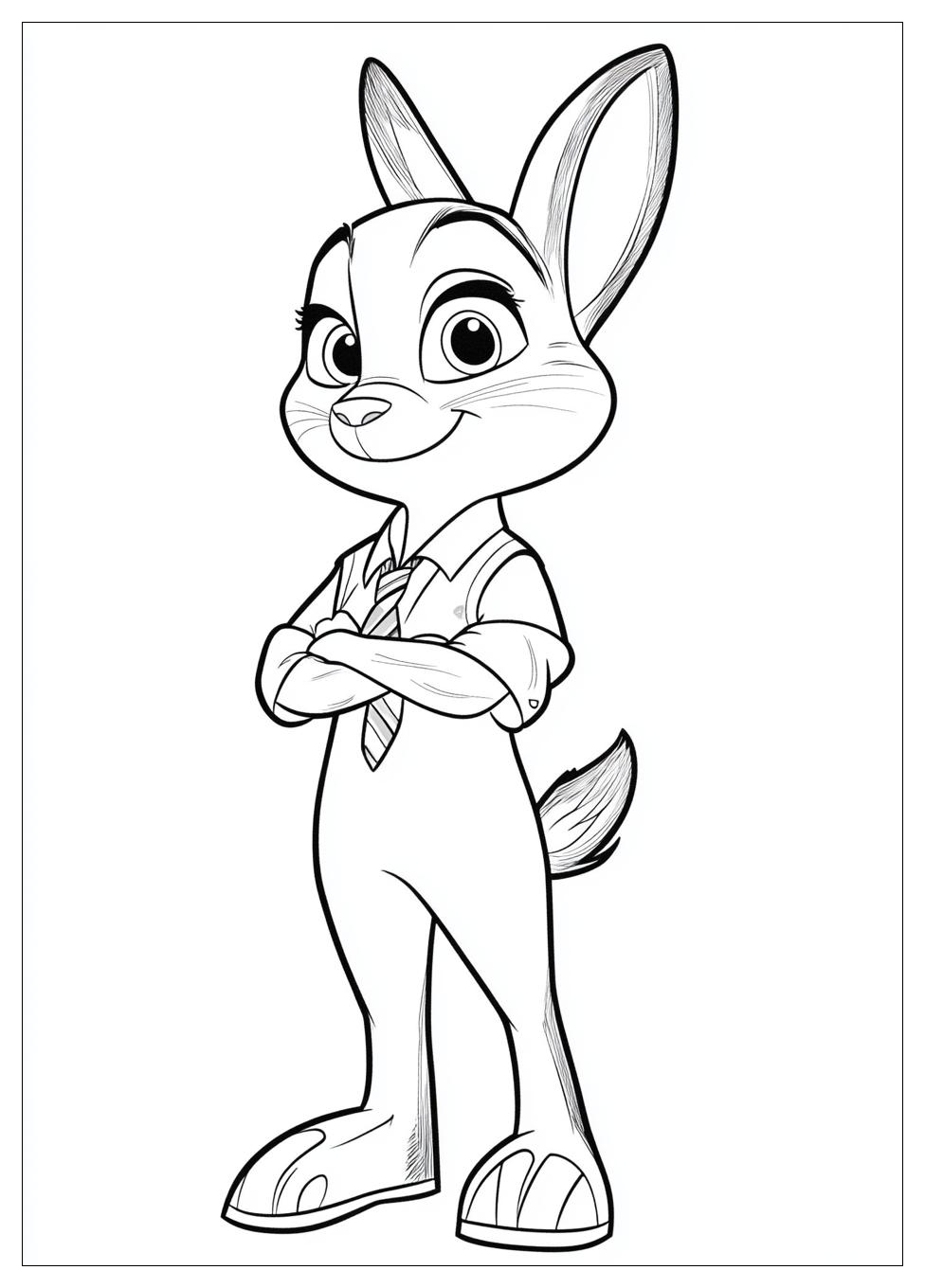 Zootopia Színező 12