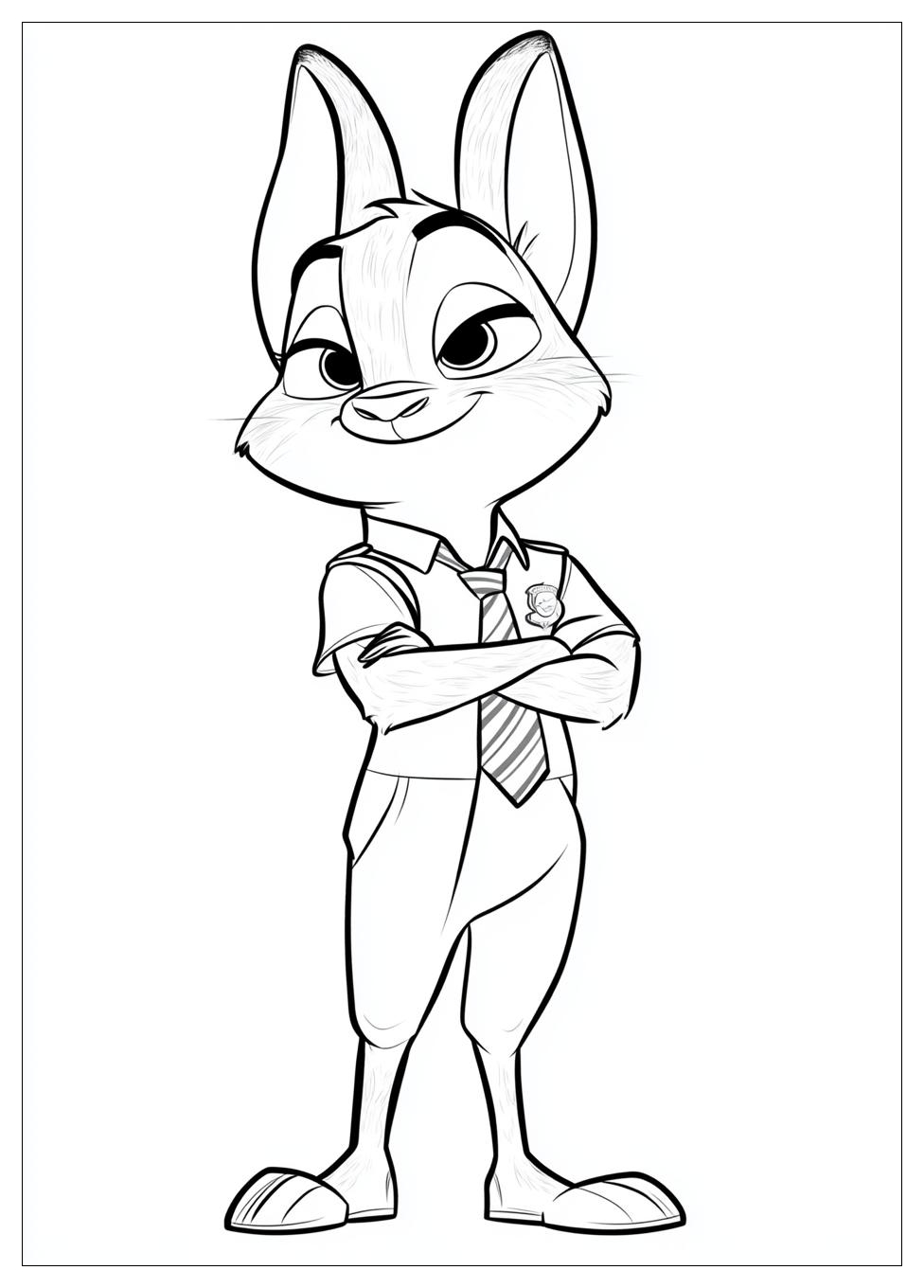 Zootopia Színező 14