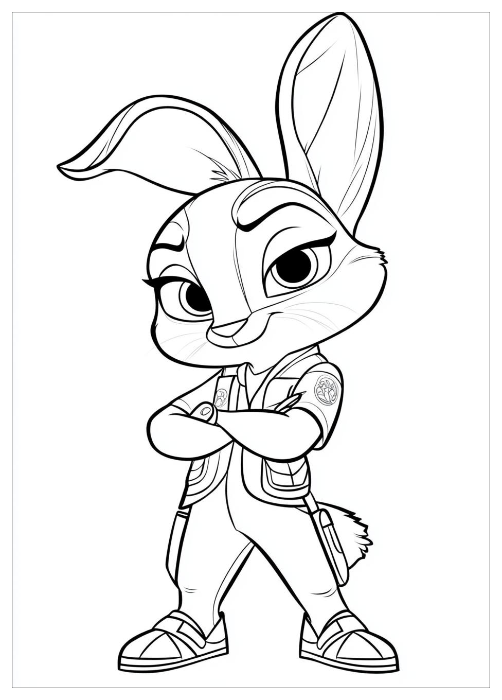 Zootopia Színező 16