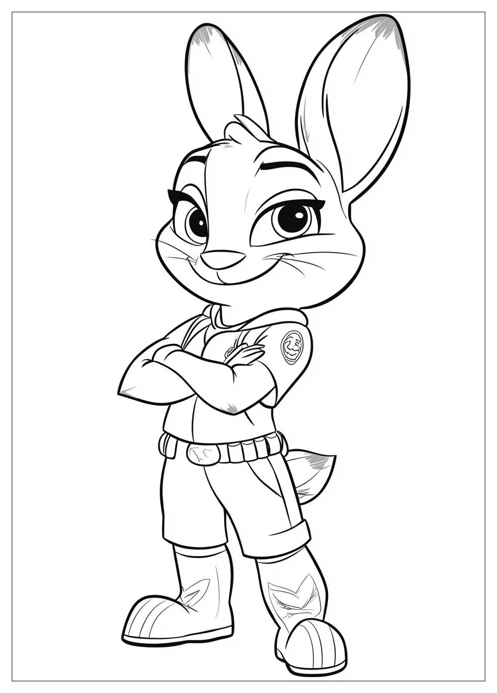 Zootopia Színező 17