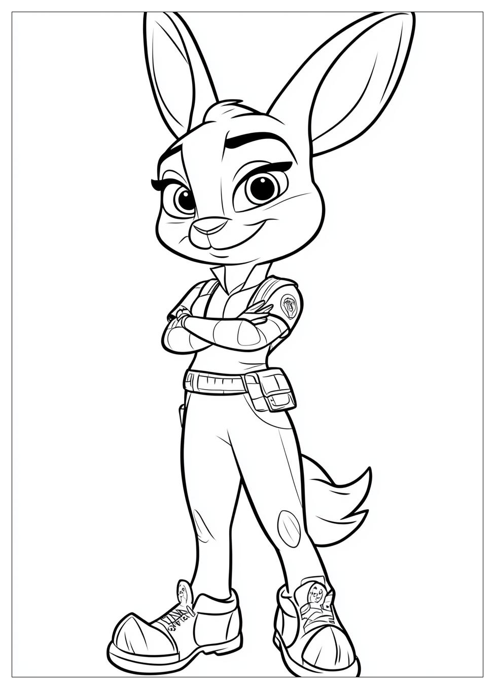 Zootopia Színező 18