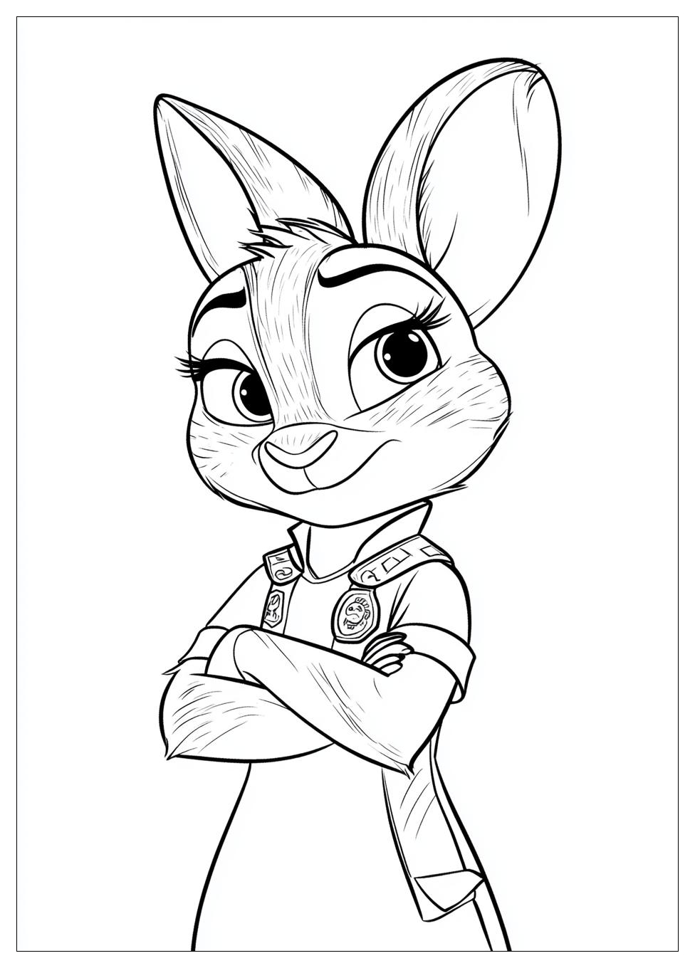 Zootopia Színező 19