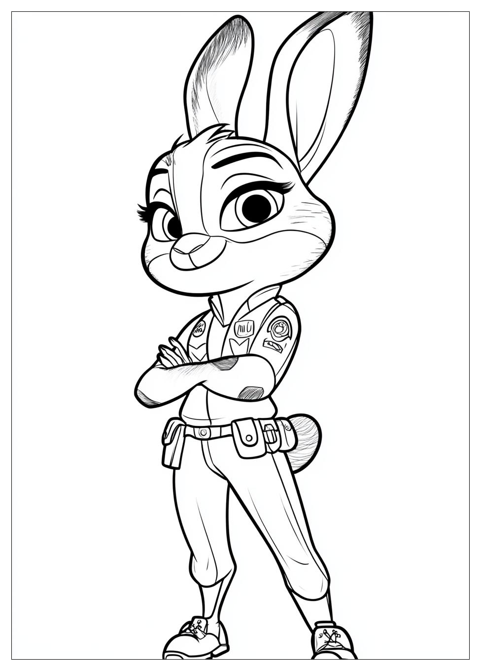 Zootopia Színező 2