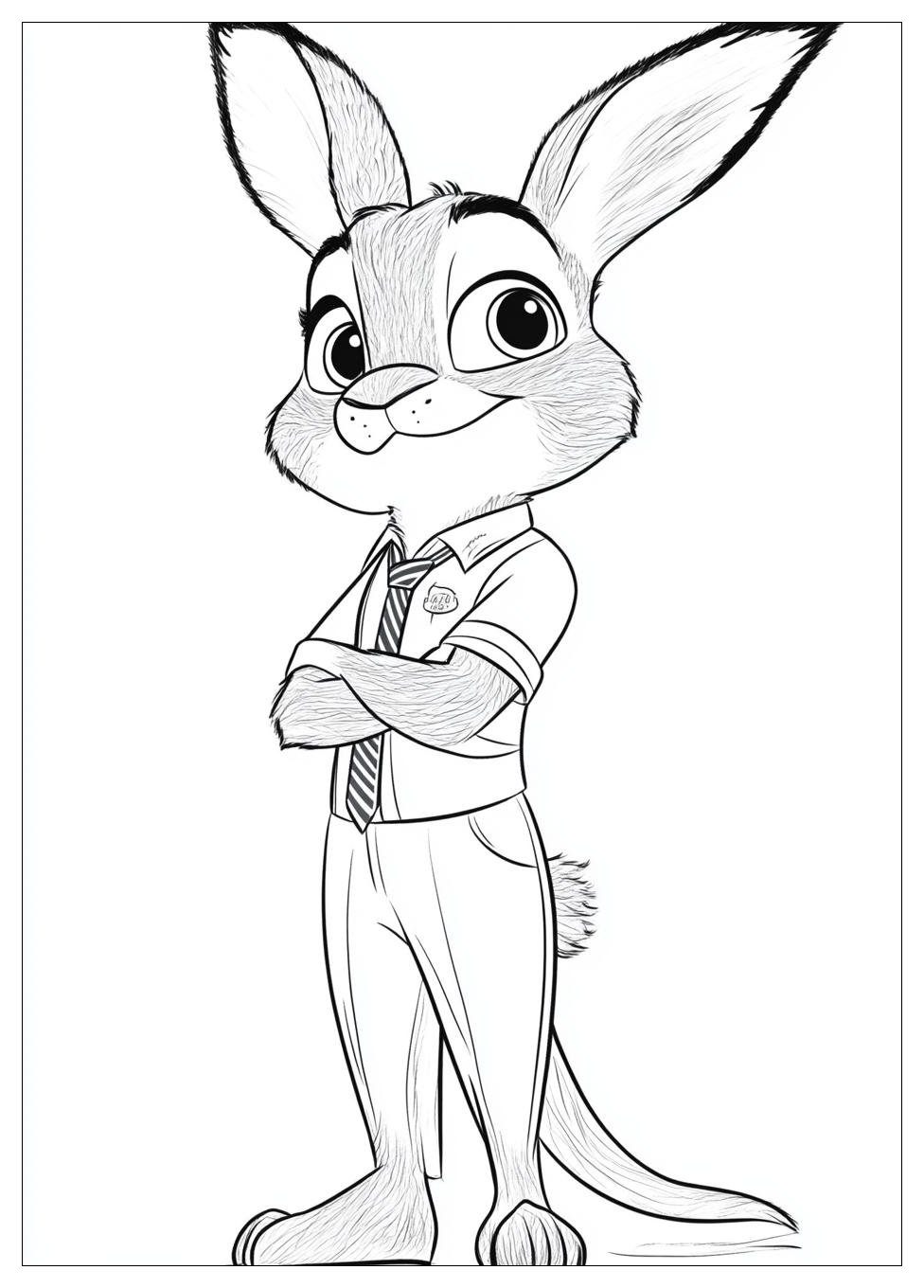 Zootopia Színező 21