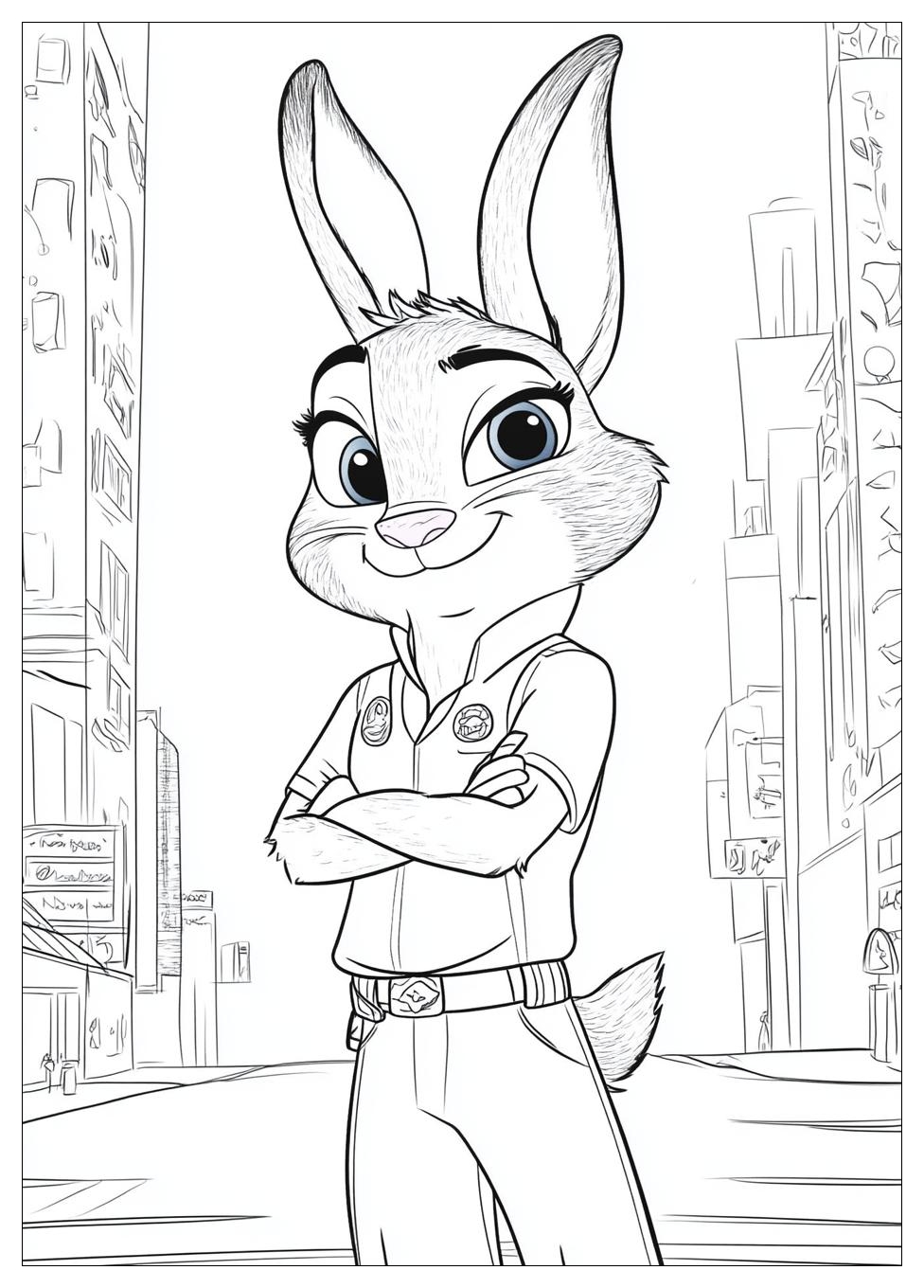 Zootopia Színező 23