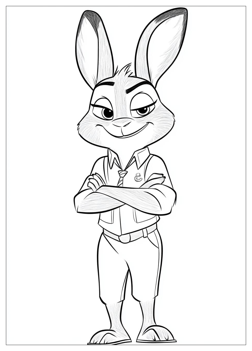 Zootopia Színező 24