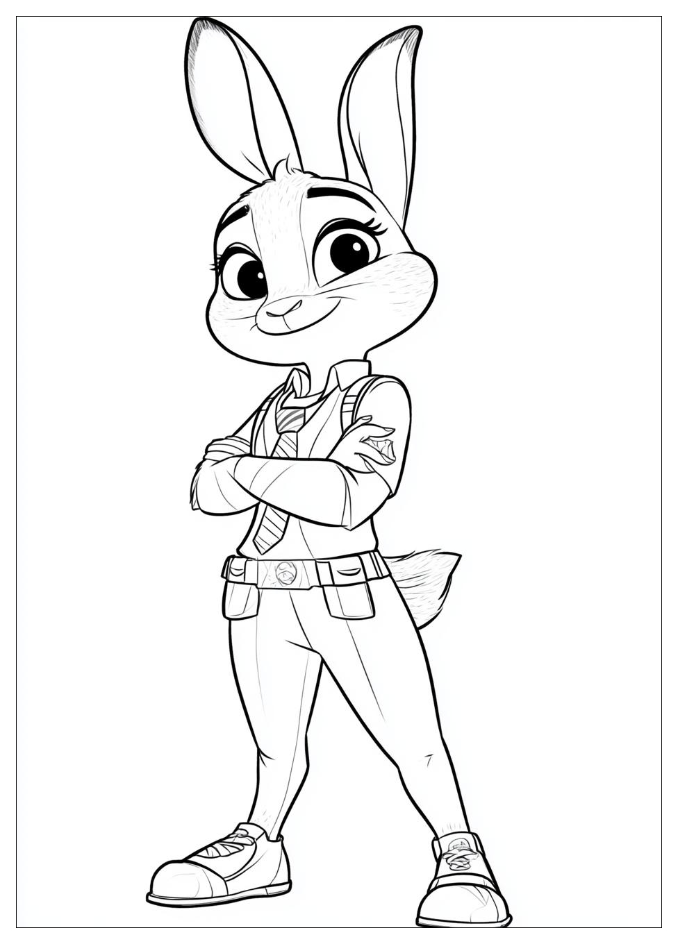 Zootopia Színező 3