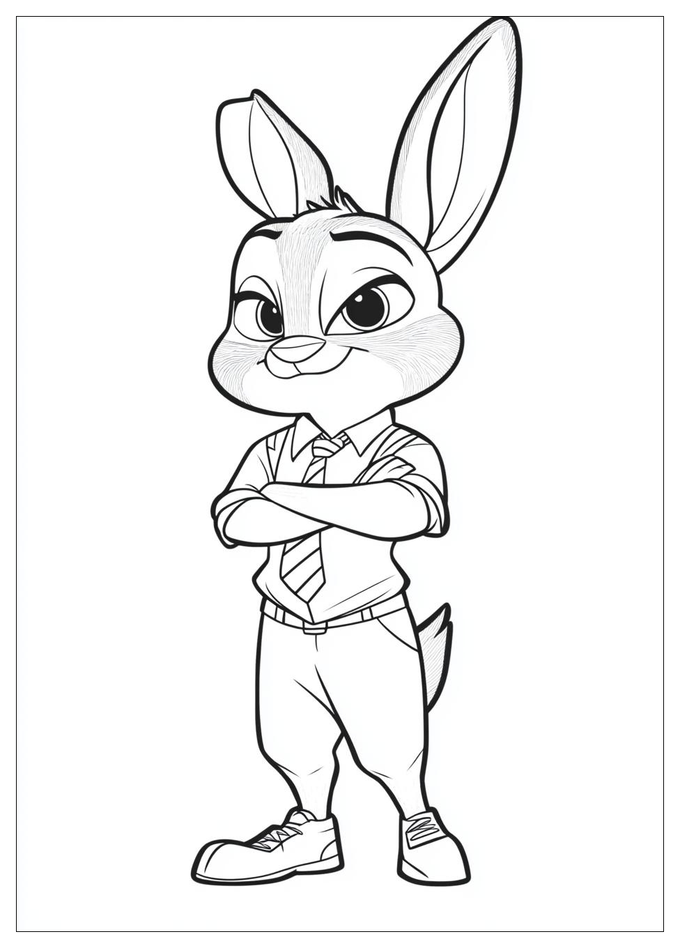Zootopia Színező 4