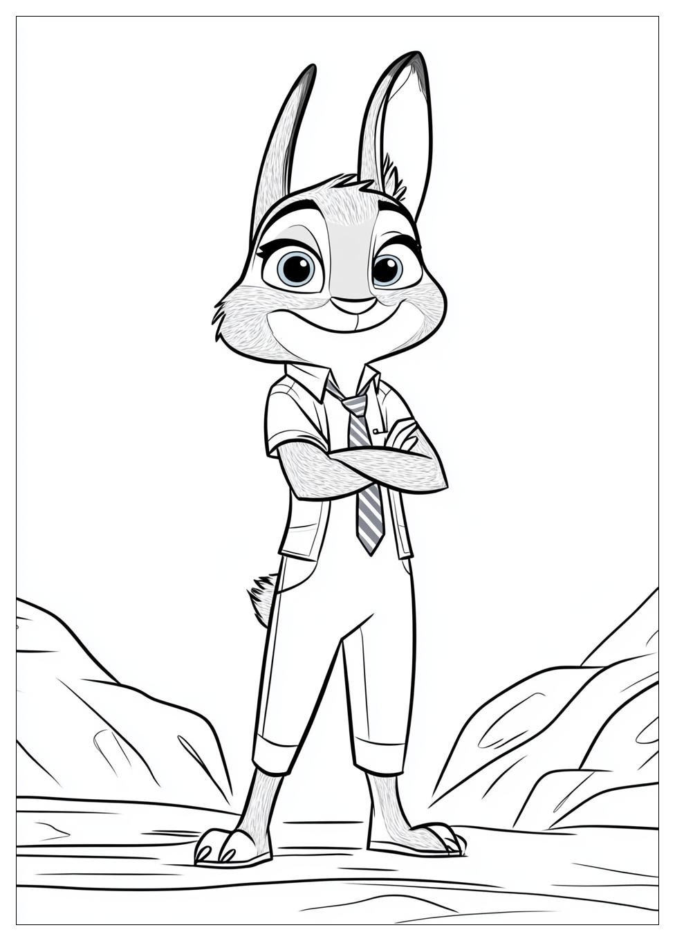 Zootopia Színező 5