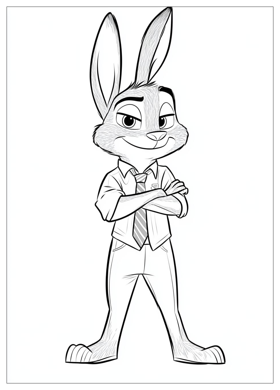 Zootopia Színező 8