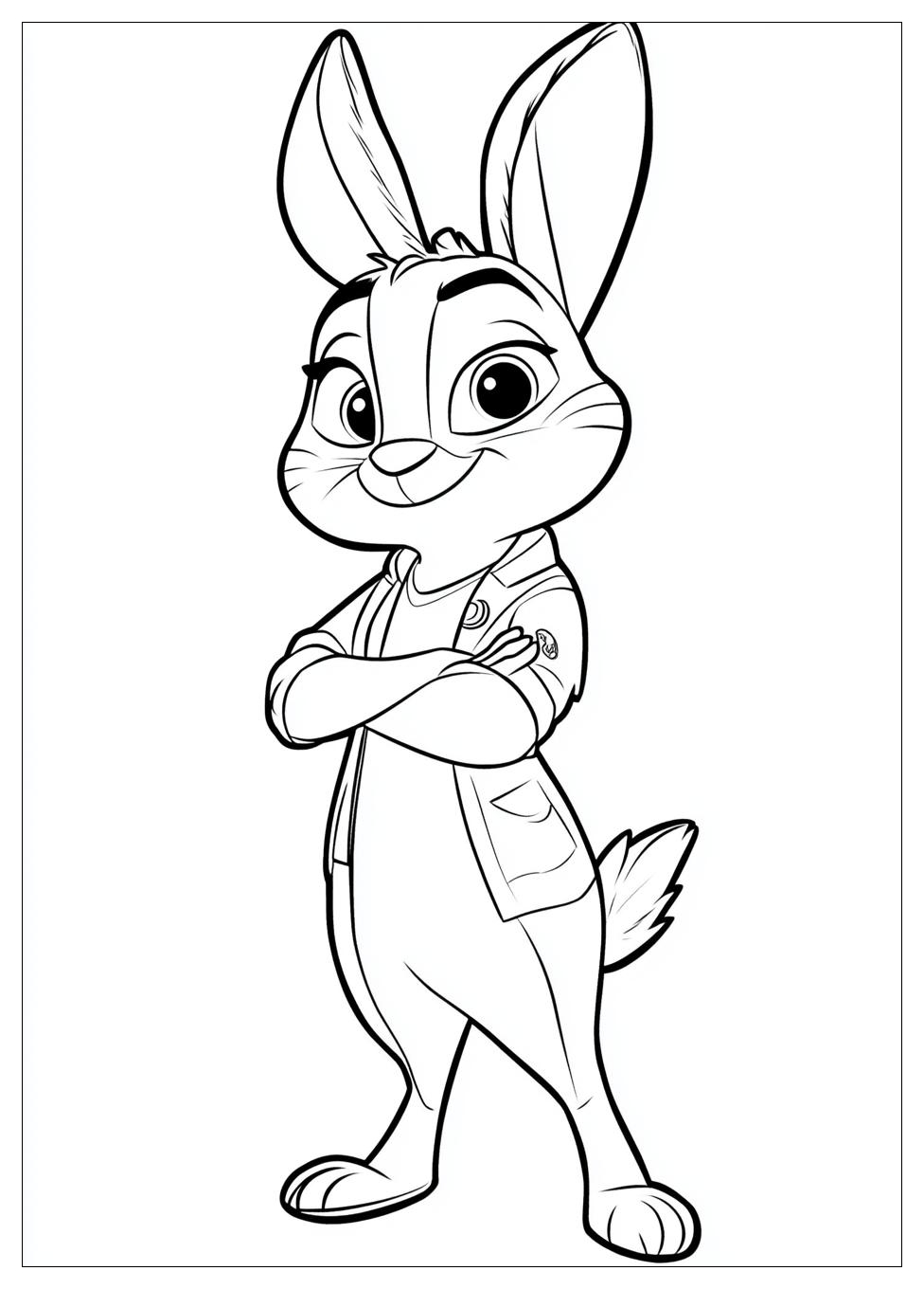 Zootopia Színező 9